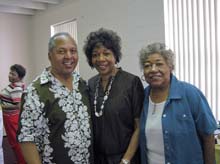 Henry and Joyce Bowles with JoAnn Scott